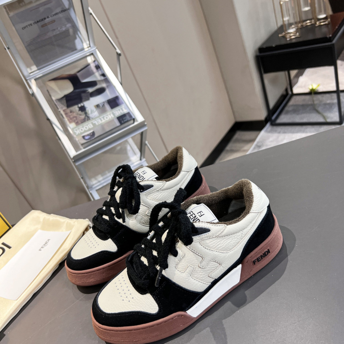 Fendi Match Low Top Sneaker Size 35-45  4-Color