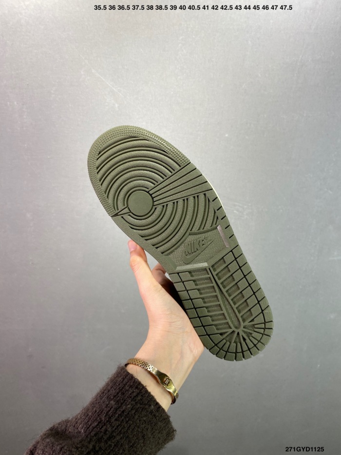 Nike Air Jordan 1 x Travis Scott Low Top Sneaker Shoes Gr. 36-46