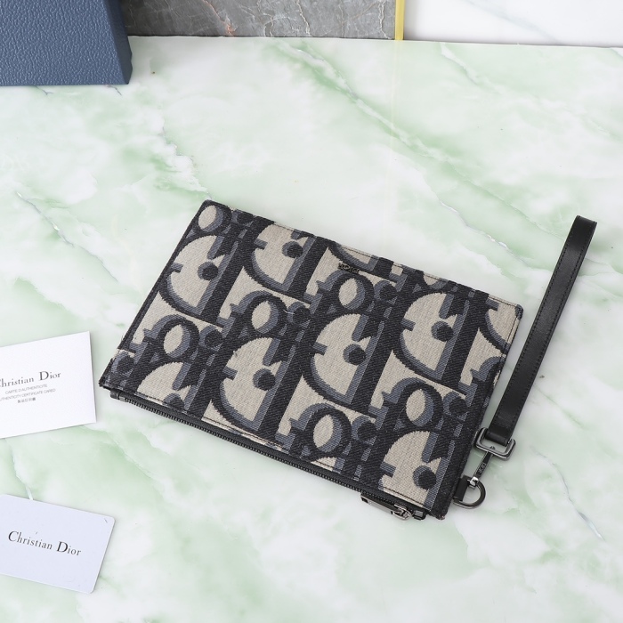 Dior Mens/Women oblique Clutch Bags 26.5*17.5*1 cm