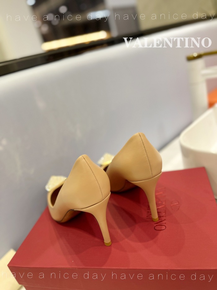 Valentino One Stud Patent Leather Pumps Size 35-41 3-Color