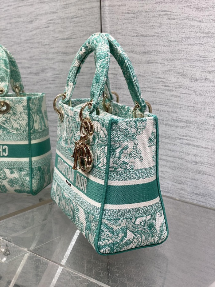 Dior Lady D-Lite Women Shoulder Bags Size 24*11*20cm