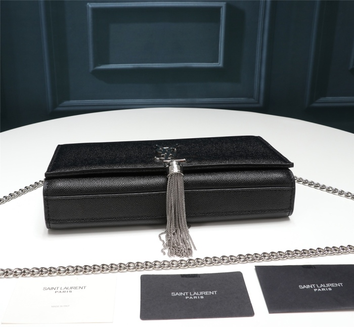 YSL Women Shoulder Bags Size 24*5*14cm