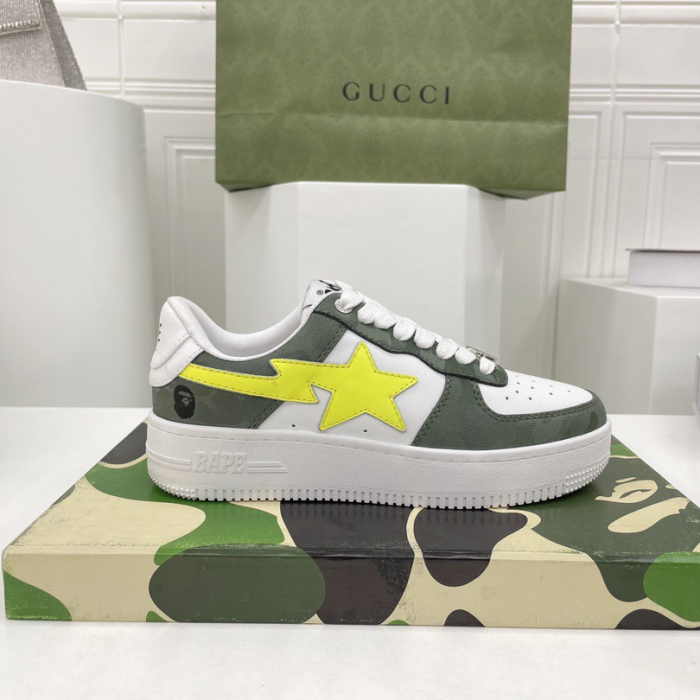Bape STA Sneaker Size 36-45   10-Color