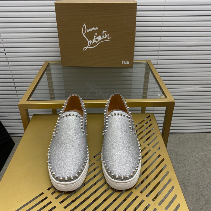 Christian Louboutin Pik Boat Sneaker Size 36-46 4-Color