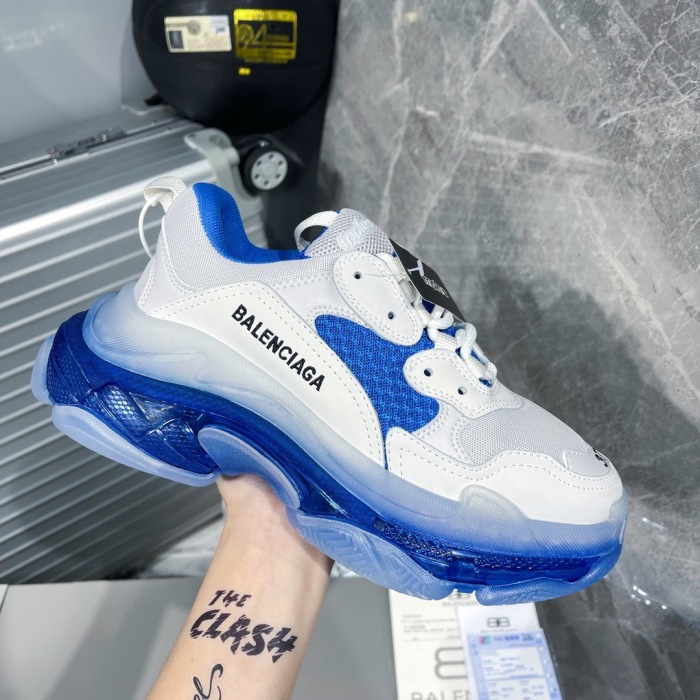 Balenciaga Triple S Clear Sole Sneaker Size 35-46  8-Color