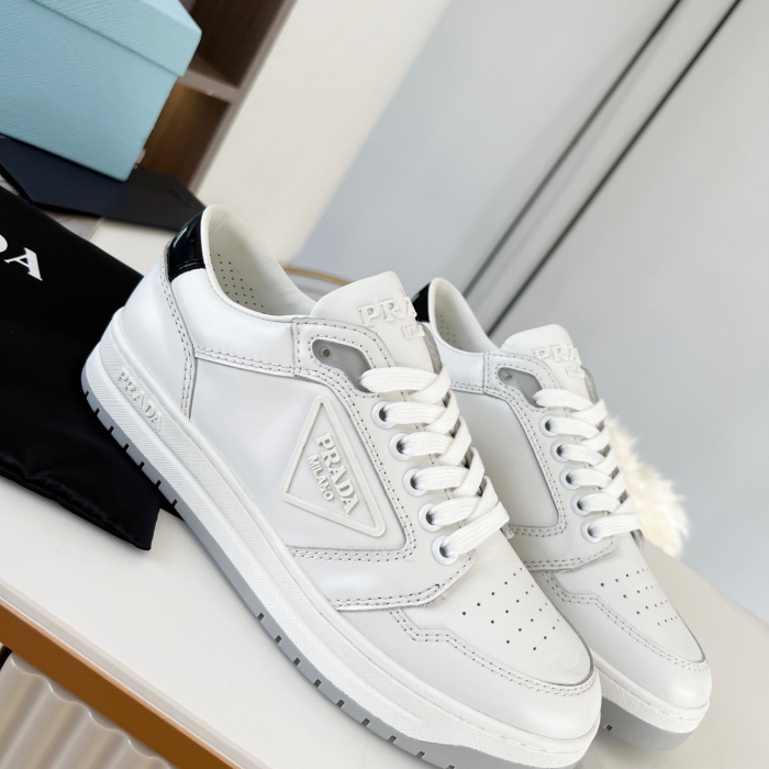 Prada District Leather Sneaker Size 36-45   5-Color