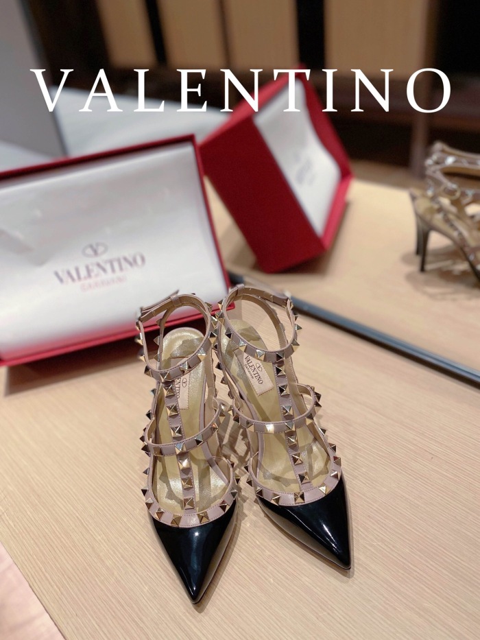Valentino Rockstud Ankle Strap Pumps Size 35-41 11-Color