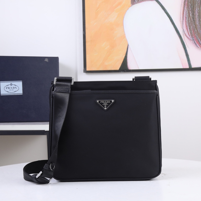 Prada 2VH118 Re-Nylon and Saffiano Leather Shoulder Bags Size 28*25*6cm