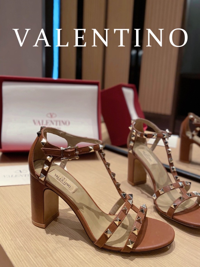 Valentino Rockstud Ankle Strap Pumps Size 35-41 5-Color