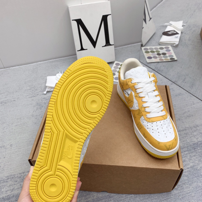 Louis Vuitton x Off White x Air Force 1 Sneaker Size 36-45   9-Color