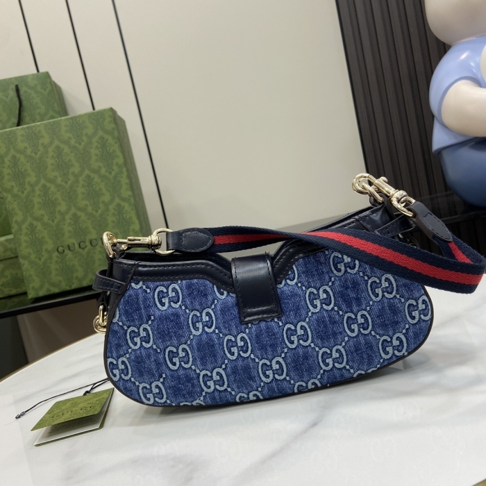 Gucci GG 786015 Moon side Women Shoulder Bags Size 24*12*5cm
