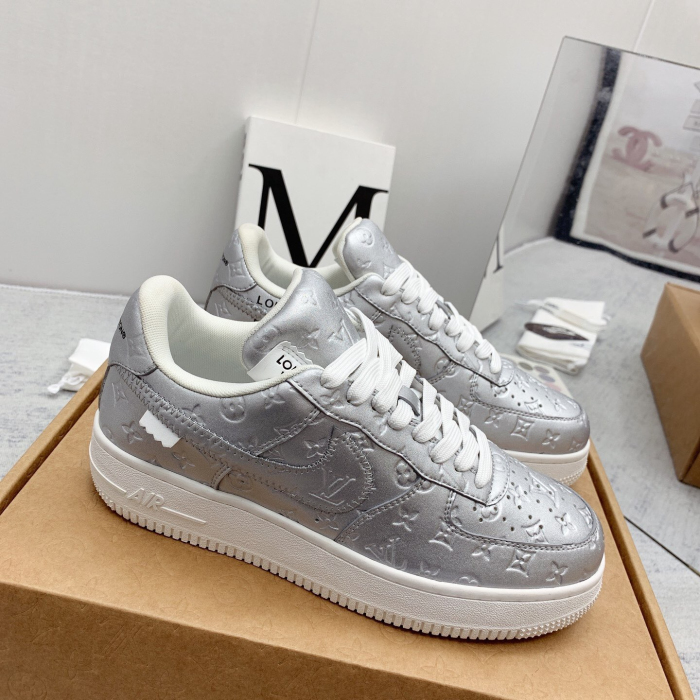 Louis Vuitton x Off White x Air Force 1 Sneaker Size 36-45   9-Color