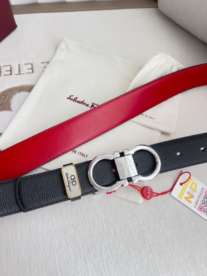 Ferragamo Men Belt Width 3.5cm