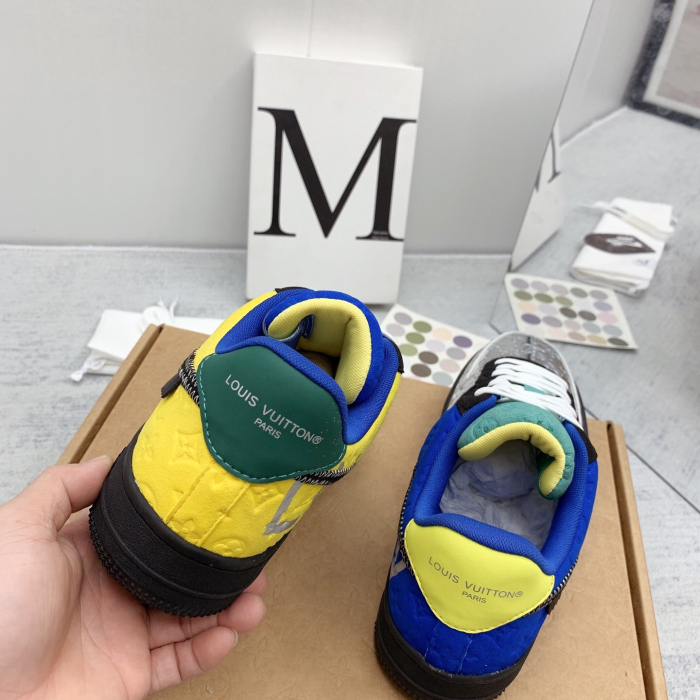 Louis Vuitton x Off White x Air Force 1 Sneaker Size 36-45   9-Color