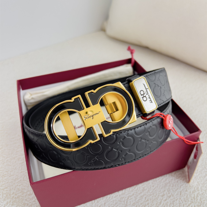 Ferragamo Men Belt Width 3.5cm
