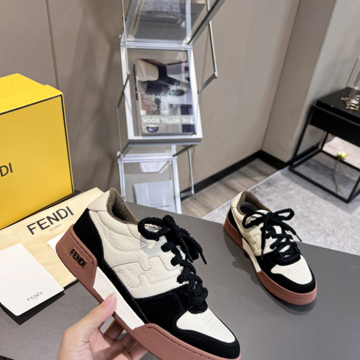 Fendi Match Low Top Sneaker Size 35-45  4-Color