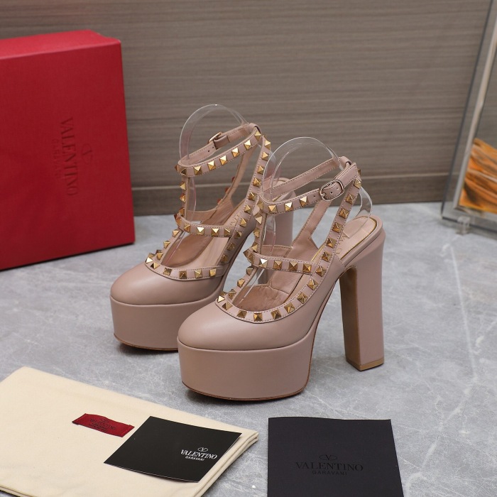 Valentino Rockstud Platform Pumps Size 35-41 6-Color
