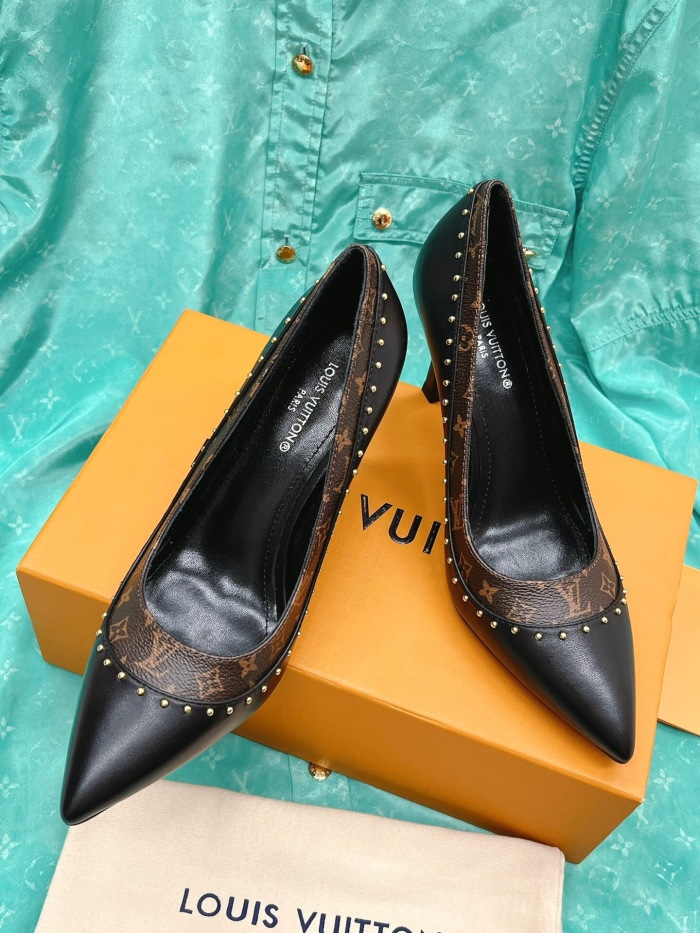 Louis Vuitton Signature Pumps Size 35-41 5-Color