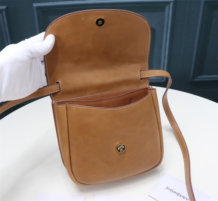 YSL Kaia Small Women Shoulder Bags Size 18*15*5cm