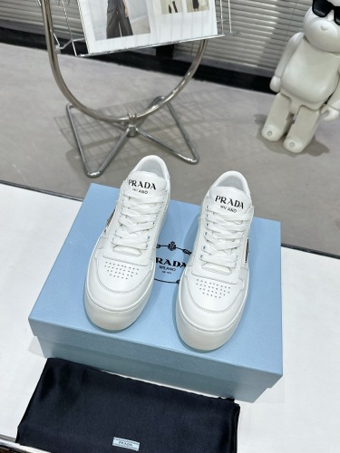 Prada 2024 New Downtown Bold leather Sneaker Size 36-41