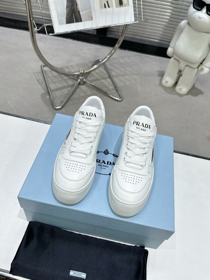 Prada 2024 New Downtown Bold leather Sneaker Size 36-41