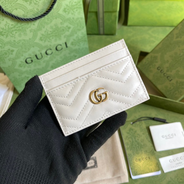 Gucci GG Marmont card case Size 10*7cm Style: 443127