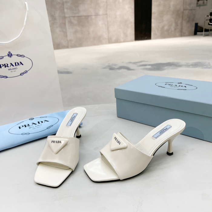Prada Brushed Leather Pumps  Size 35-41 6-Color