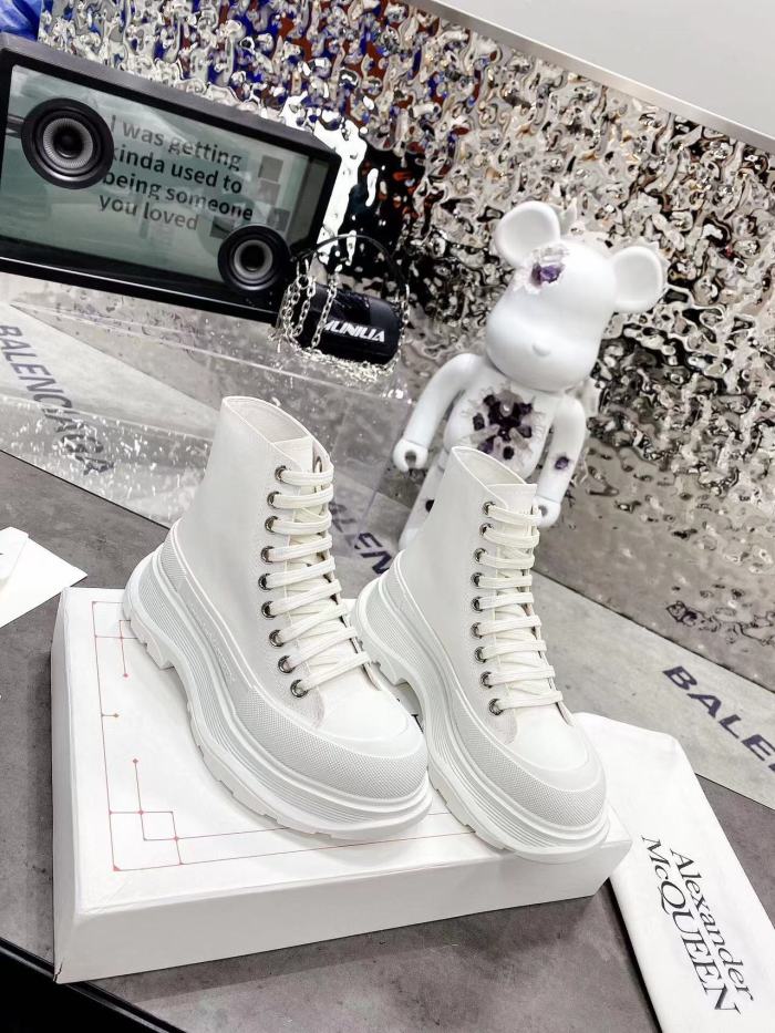 Alexander McQueen Tread Slick High Top Sneaker Size 35-45  4-Color