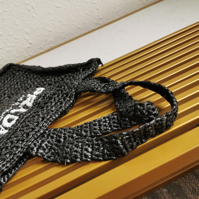 Prada 1BG393 Raffia Tote Bags Size 36*38*3cm