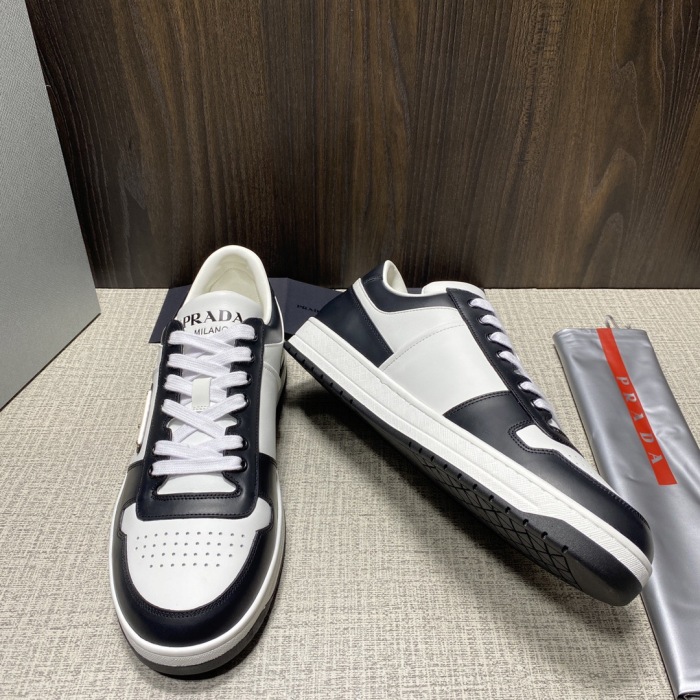Prada Downtown Leather Sneaker Size 36-45   10-Color