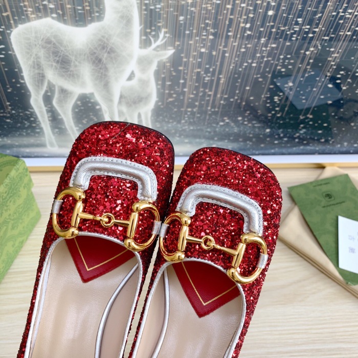 Gucci With Horsebit Pumps Size 35-41 5-Color