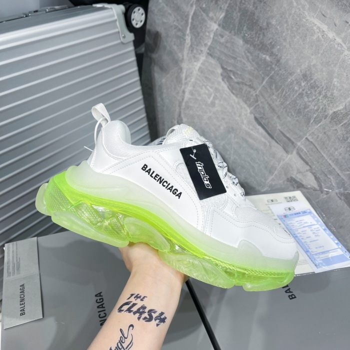 Balenciaga Triple S Clear Sole Sneaker Size 35-46  8-Color