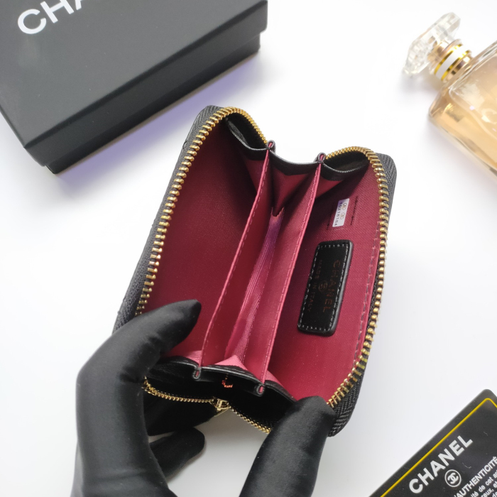 Chanel Card Holder Size 10*9cm 6-Color