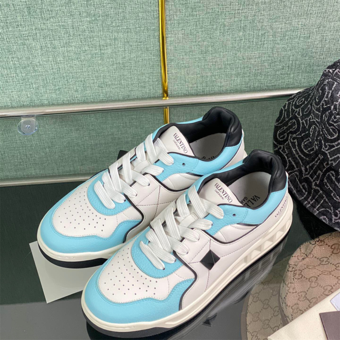 Valentino One Stud Low-Top Sneaker Size 36-45   10-Color