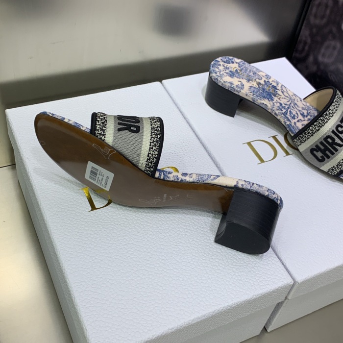 Dior Dway Heeled Sandal Pumps Size 35-41 8-Color