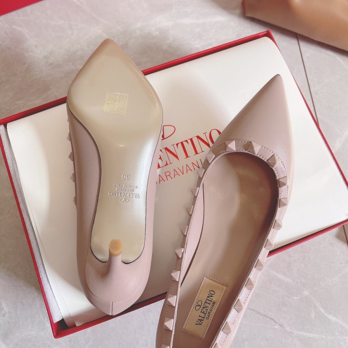 Valentino Rockstud Patent-Leather Pumps Size 35-41 8-Color