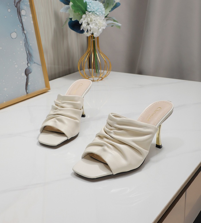 Dior D-Fame Heeled Sandal Pumps Size 35-41 5-Color