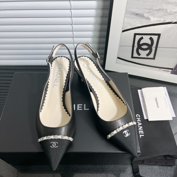 Chanel Slingbacks Pumps Size 35-41 4-Color