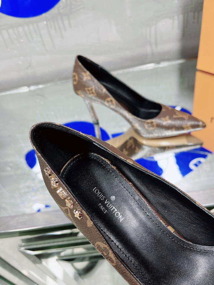 Louis Vuitton Signature Pumps Size 35-41 6-Color