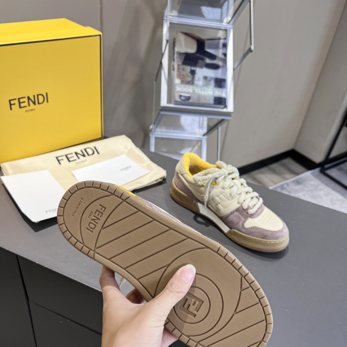 Fendi Match Low Top Sneaker Size 35-45  4-Color