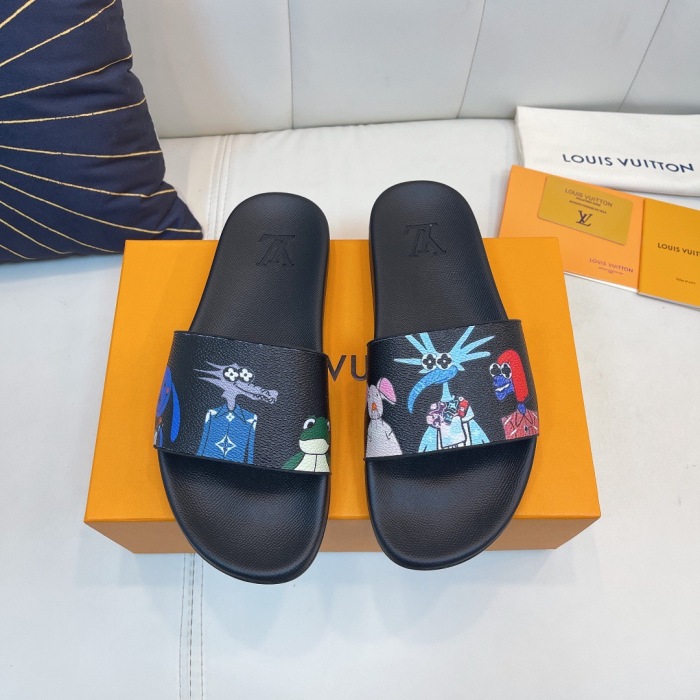 Louis Vuitton Waterfront Slippers Size 36-45 11-Color