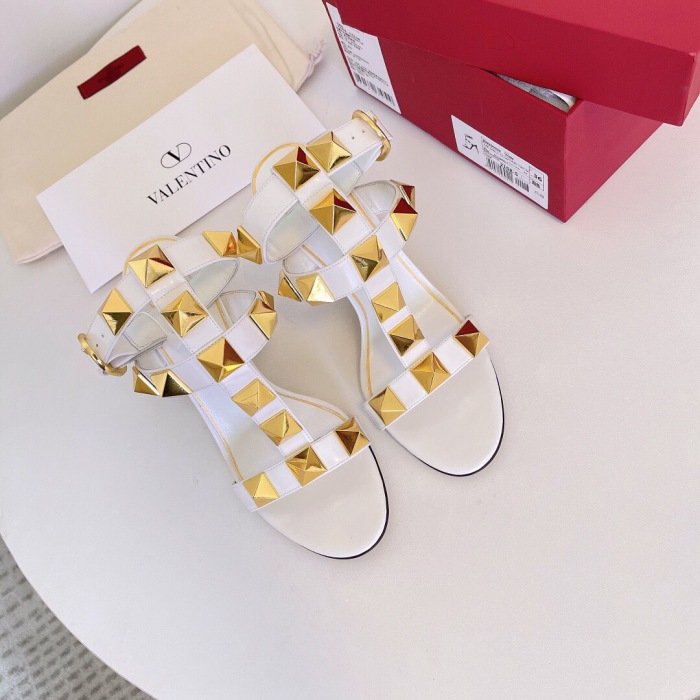 Valentino Roman Stud Calfskin Pumps Size 35-41 6-Color
