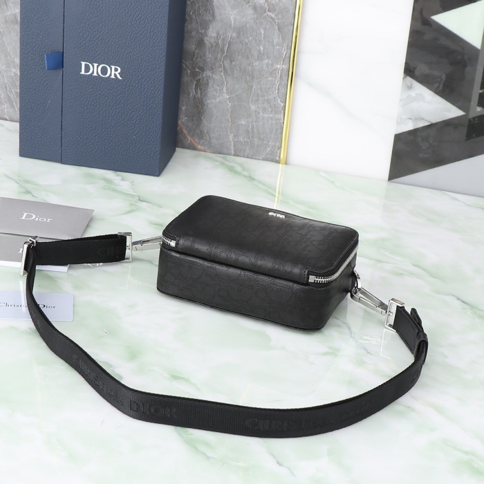 Dior Oblique Galaxy Men Shoulder Bags Size 17*12.5*5cm