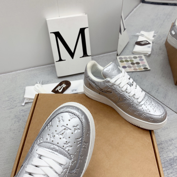 Louis Vuitton x Off White x Air Force 1 Sneaker Size 36-45   9-Color