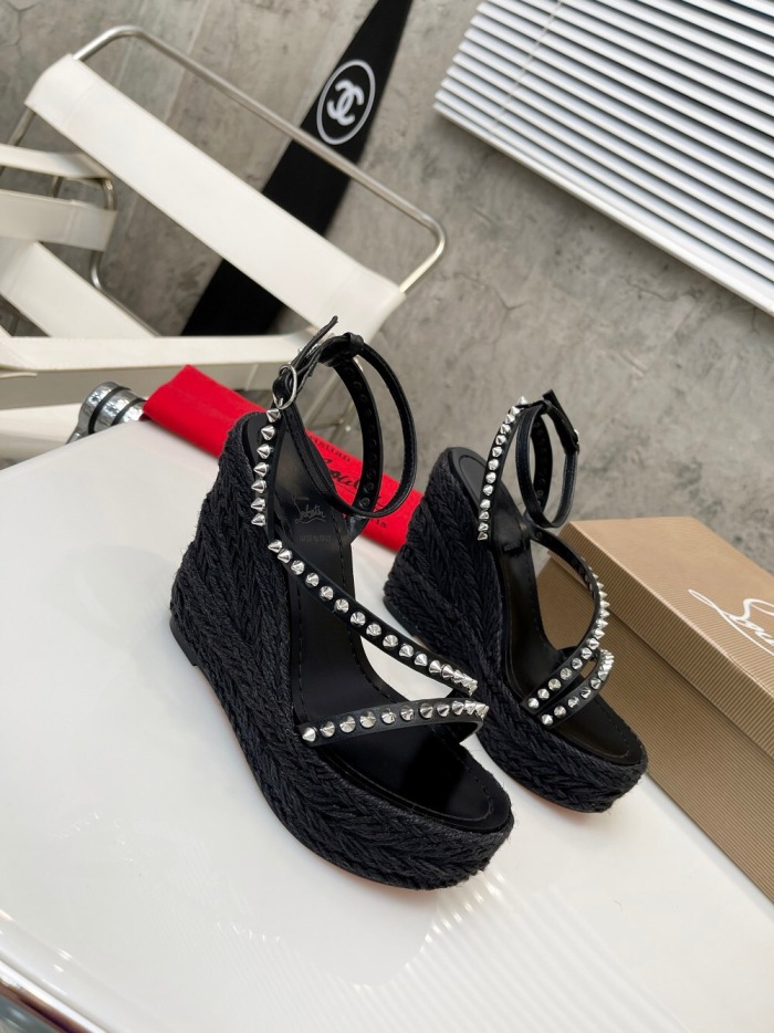 Christian Louboutin Mafaldina Zeppa Pumps Size 35-41 4-Color