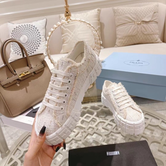 Prada Gabardine Sneaker Size 35-40   4-Color
