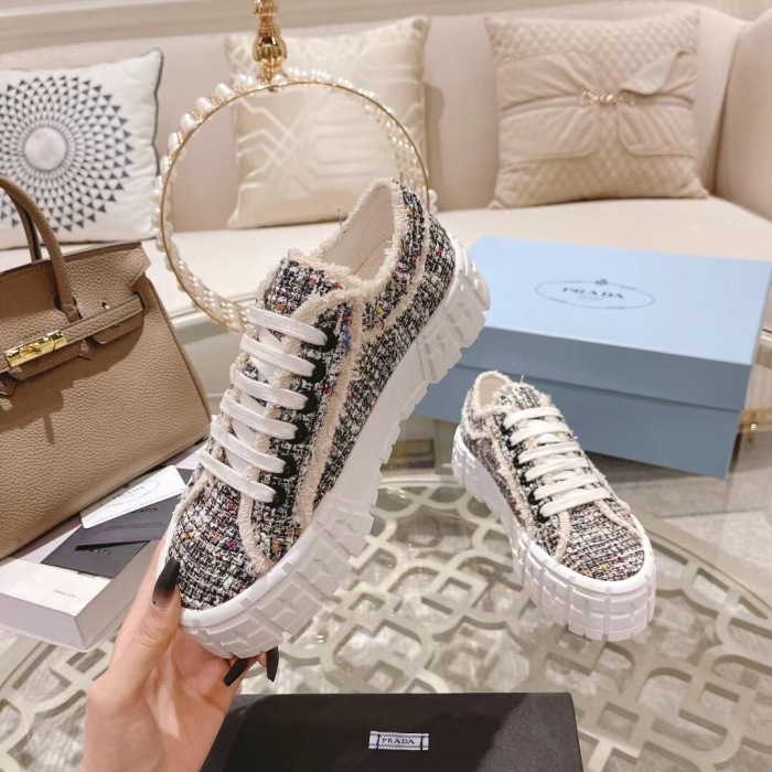 Prada Gabardine Sneaker Size 35-40   4-Color