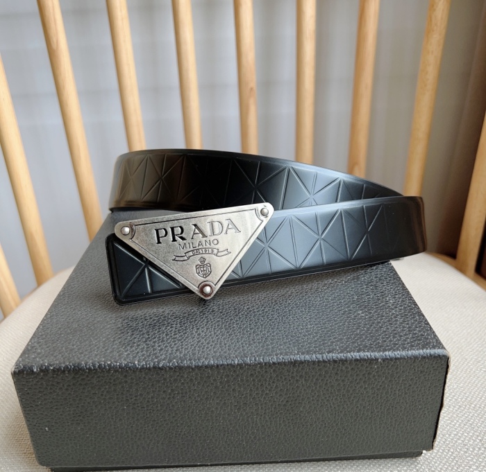 Prada Men Belt Width 3.5cm