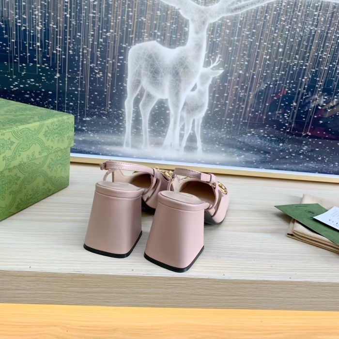 Gucci Slingback With Horsebit Pumps Size 35-41 4-Color