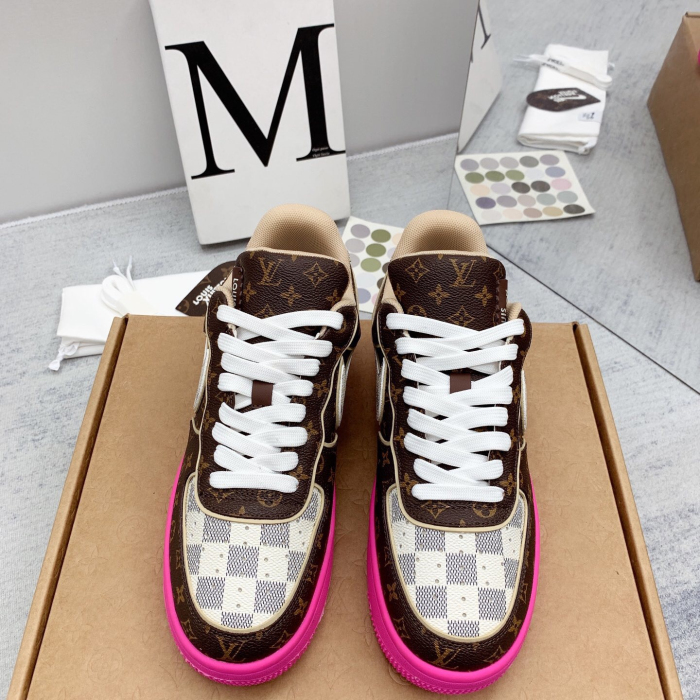 Louis Vuitton x Off White x Air Force 1 Sneaker Size 36-45   9-Color